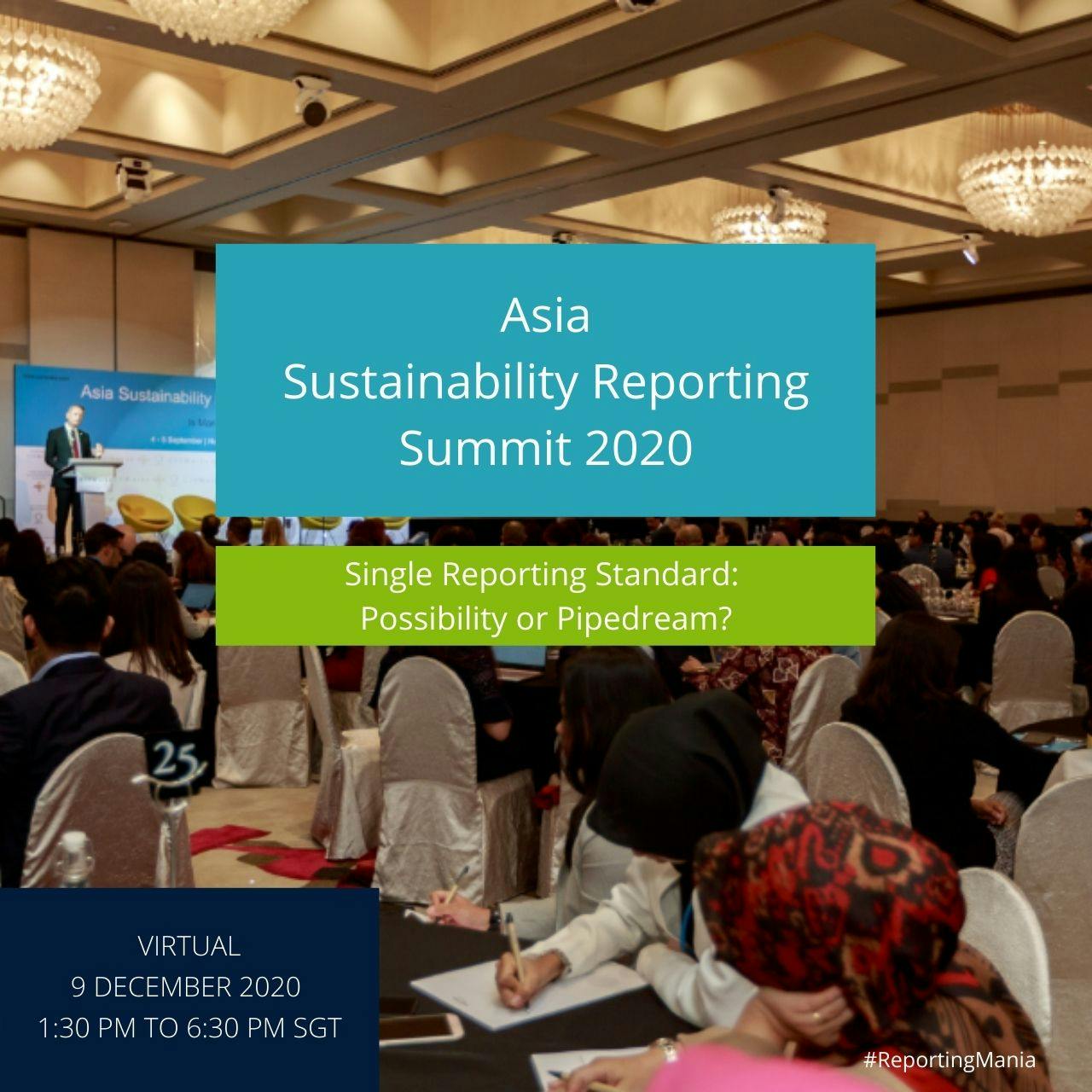 Asia Sustainability Reporting Summit 2020