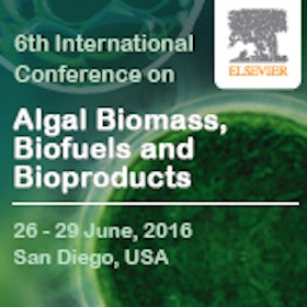 The 6th International Conference on Algal Biomass, Biofuels and Bioproducts