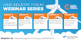 Wind industry forum webinar series
