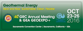 GRC Annual Meeting & GEA Geothermal Energy Expo