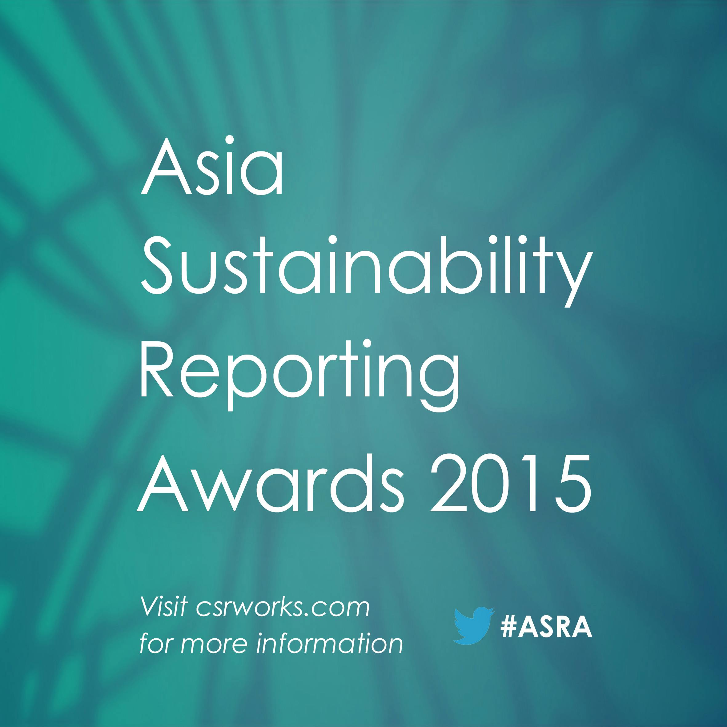Asia Sustainability Reporting Awards 2015