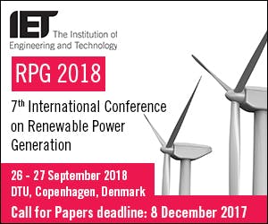RPG 2018 – Renewable Power Generation