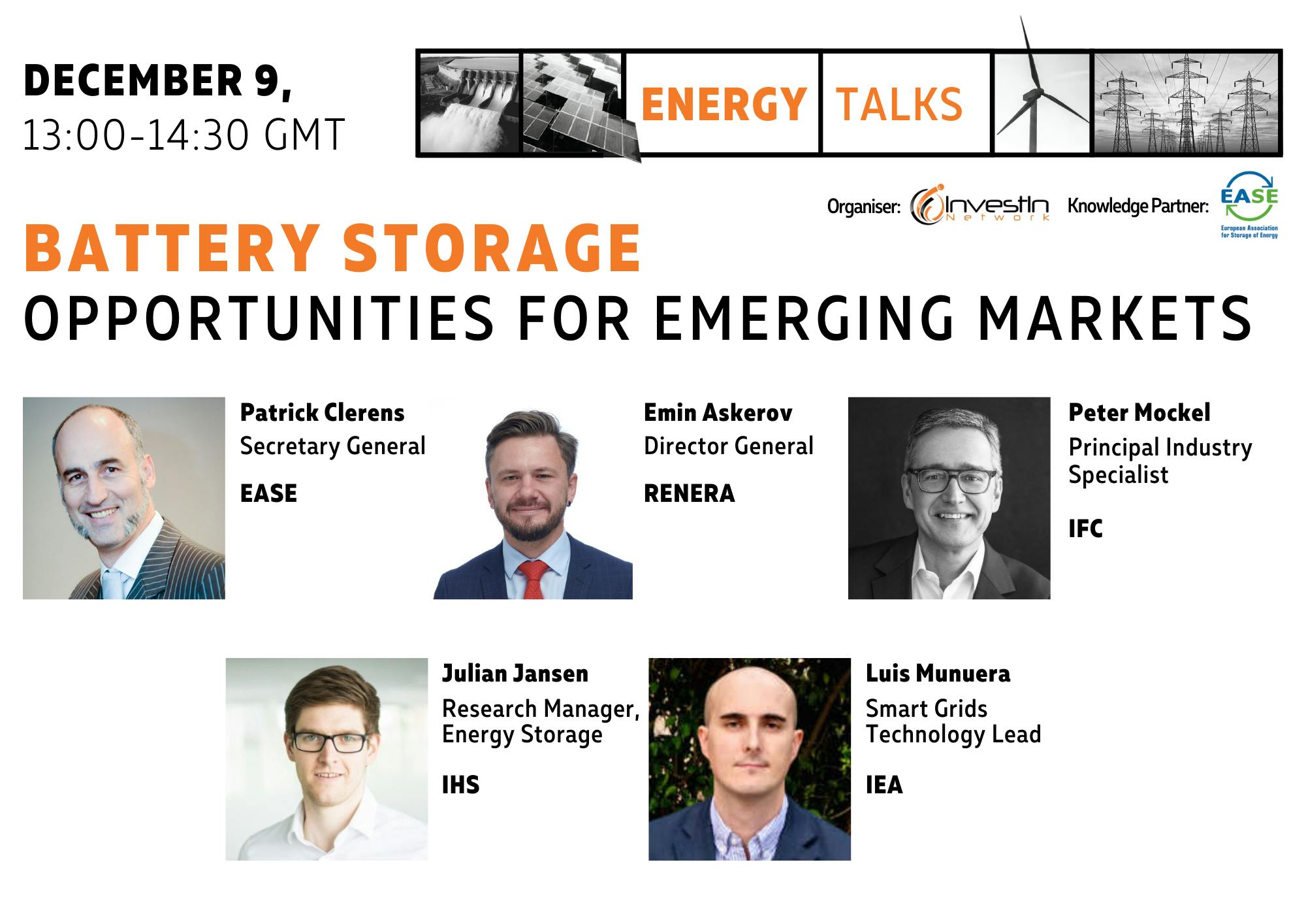 Energy talks | Battery storage opportunities for emerging markets