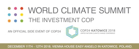 The 9th World Climate Summit/The Investment COP - COP24 Affiliate
