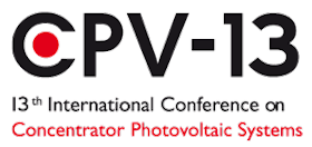 CPV-13, the 13th International Conference on Concentrator Photovoltaics 