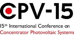 CPV-15, the 15th International Conference on Concentrator Photovoltaics 