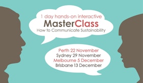 How to Communicate Sustainability MasterClass