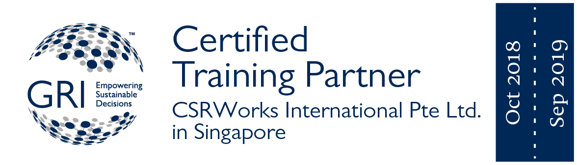 GRI Certified Workshop—Integrating the SDGs into Your Reporting Process