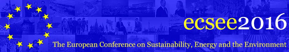 The European Conference on Sustainability, Energy & the Environment 2016