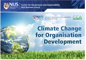 Online Executive Development Programme (EDP) – Climate change for organisation development