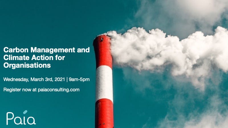 Carbon management and climate action for organisations