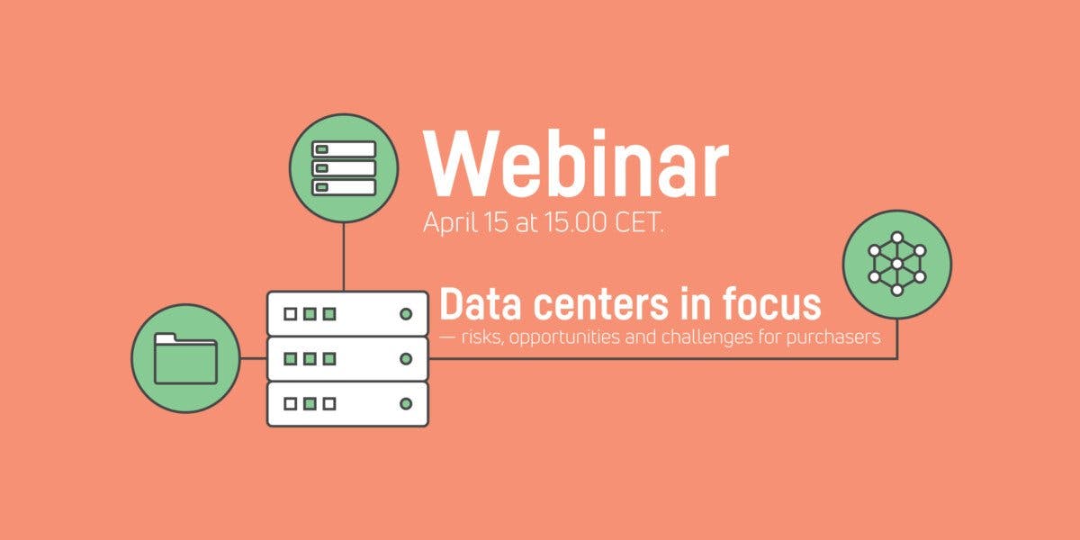 Webinar: Data centers in focus — risks, opportunities and challenges