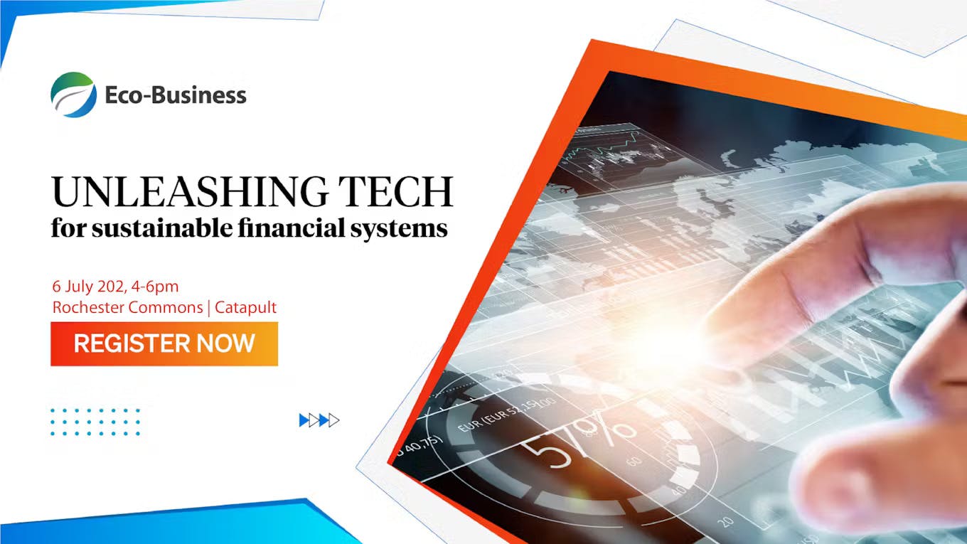 Unleashing tech for sustainable financial systems