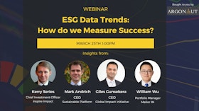 Webinar: ESG Data Trends: How do we measure success?