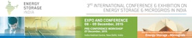 3rd International Conference and Exhibition on Energy Storage and Microgrids in India 