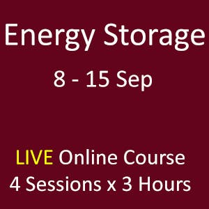 Energy Storage (Online Course)