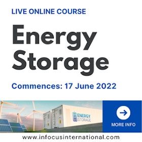 Energy storage live online course