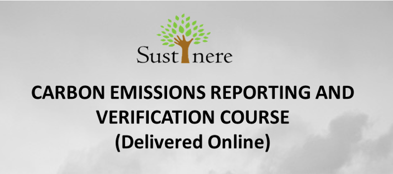 Carbon emissions reporting and verification course (Online)