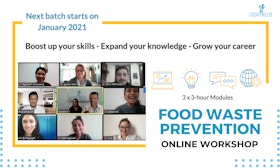 Full course on food waste prevention
