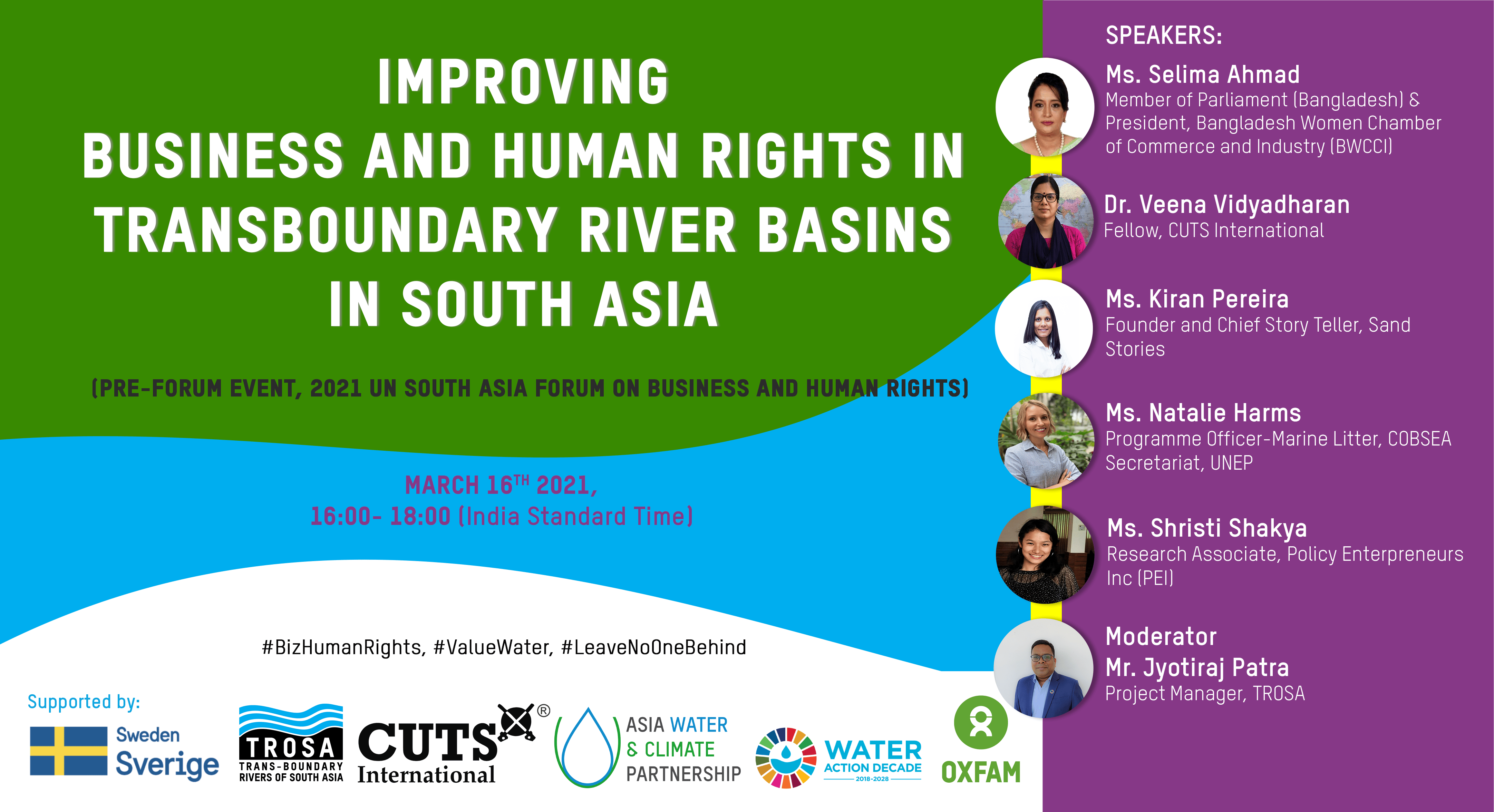 Improving business and human rights in transboundary river basins in South Asia