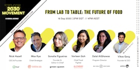 2030 Movement: From lab to table - The future of food