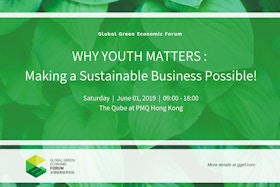 GGEF  Youth Forum 2019 - WHY YOUTH MATTERS: Making a Sustainable Business Possible!