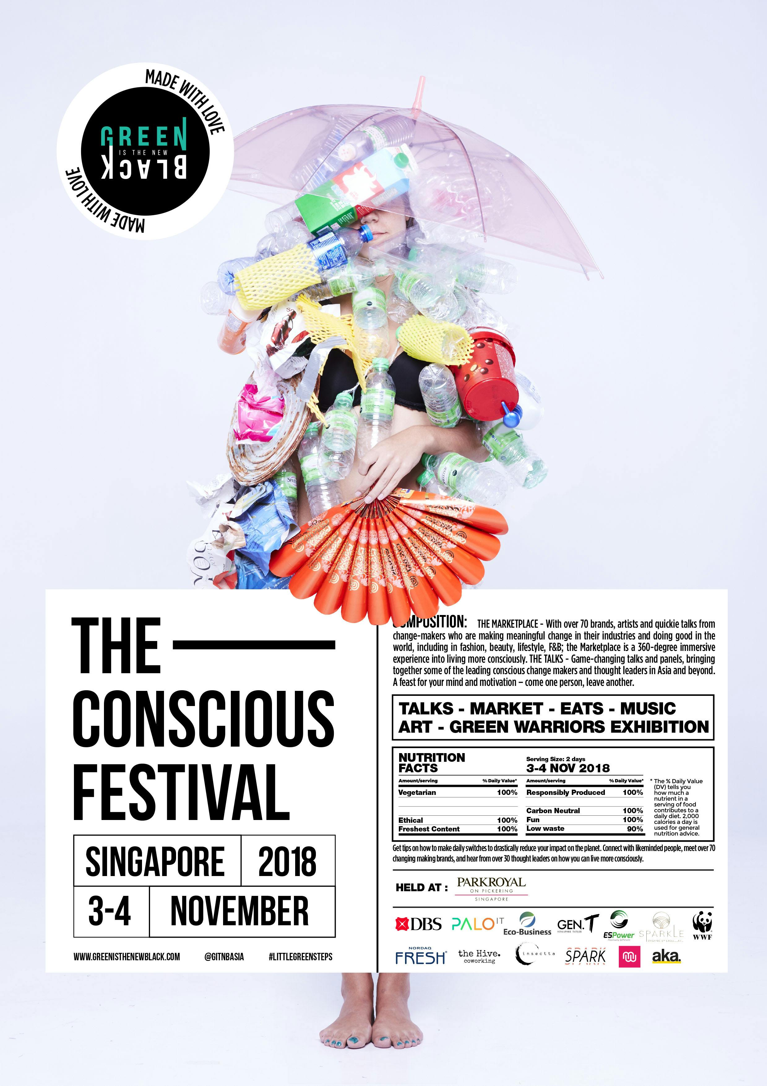 The Conscious Festival by Green Is The New Black - Singapore