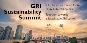 GRI Sustainability Summit: Together towards a Sustainable Philippines