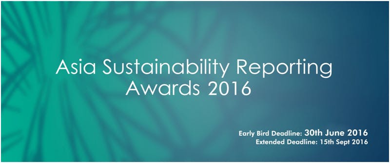 Asia Sustainability Reporting Awards 2016