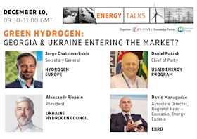 Energy talks | Green hydrogen: Georgia & Ukraine entering the market?