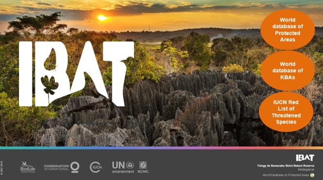 Integrated Biodiversity Assessment Tool