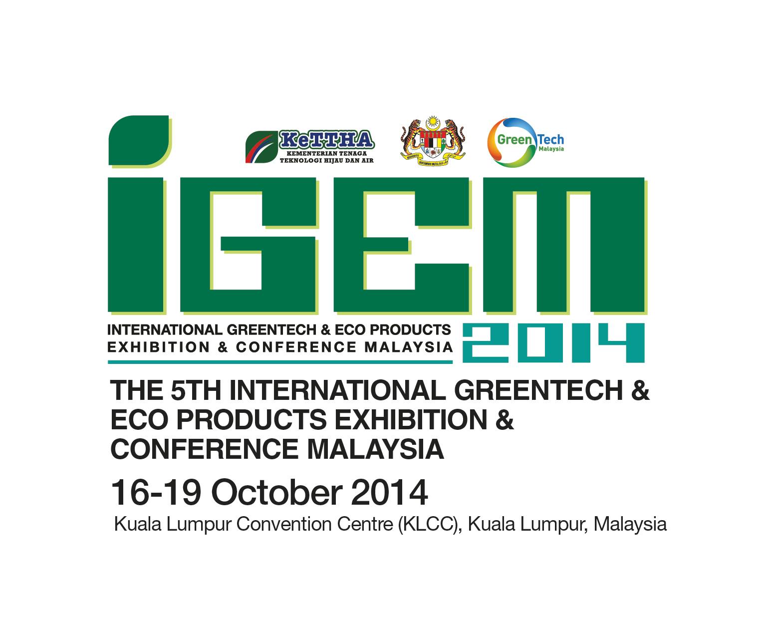 The 5th International Greentech Eco-Products Exhibition & Conference (IGEM 2014)