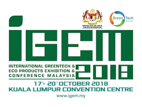 International Greentech & Eco Products Exhibition & Conference Malaysia (IGEM 2018)