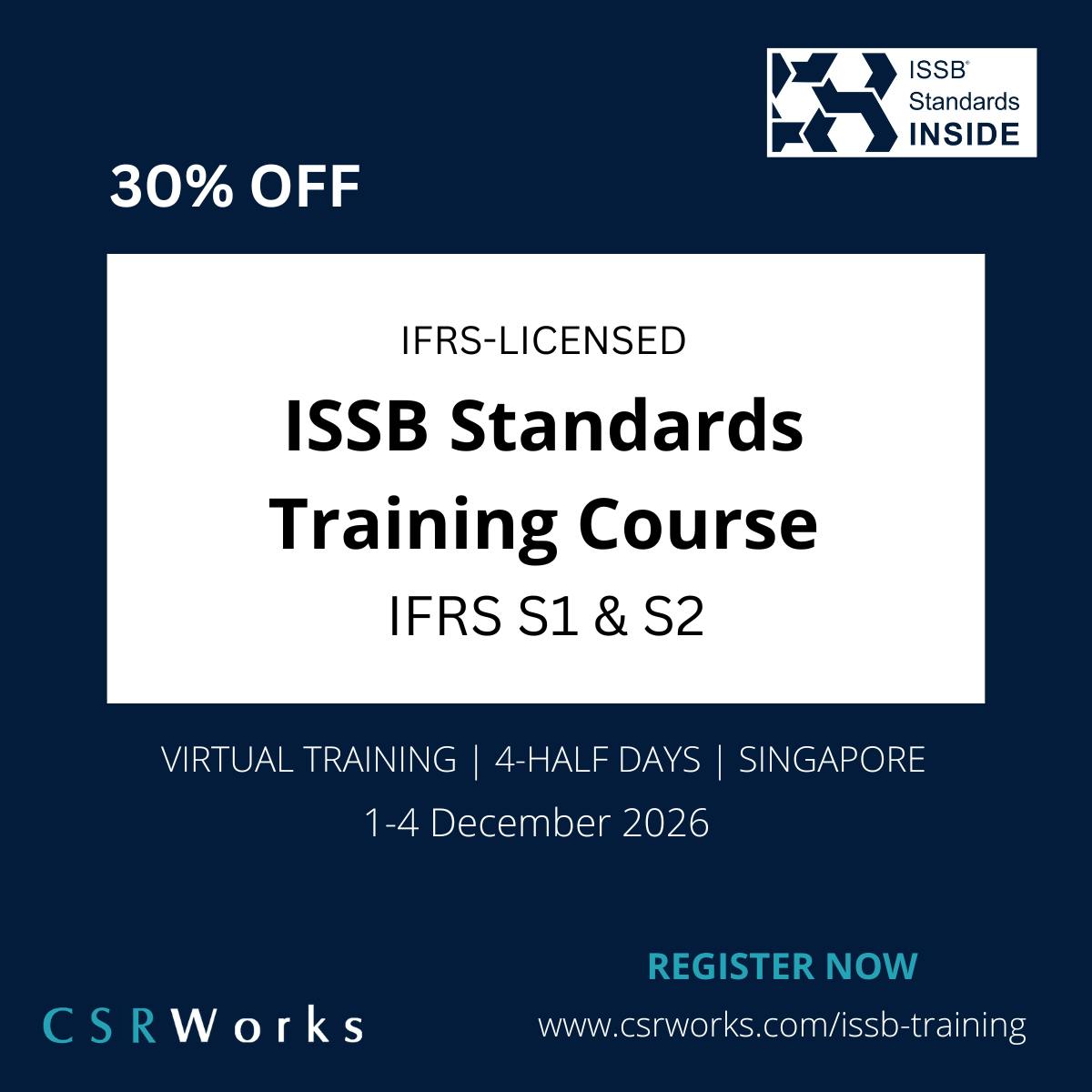 ISSB Standards Training Course