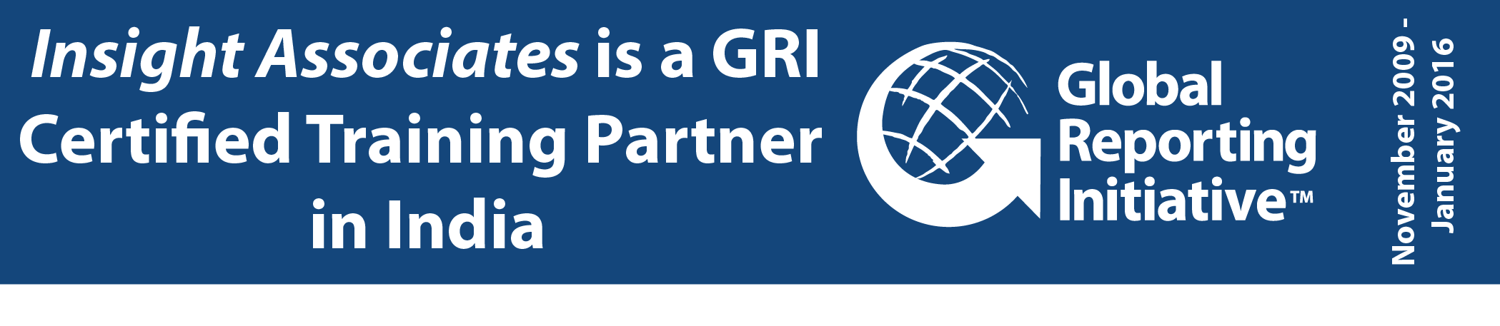 GRI Certified Course on G4 Sustainability Reporting Framework 