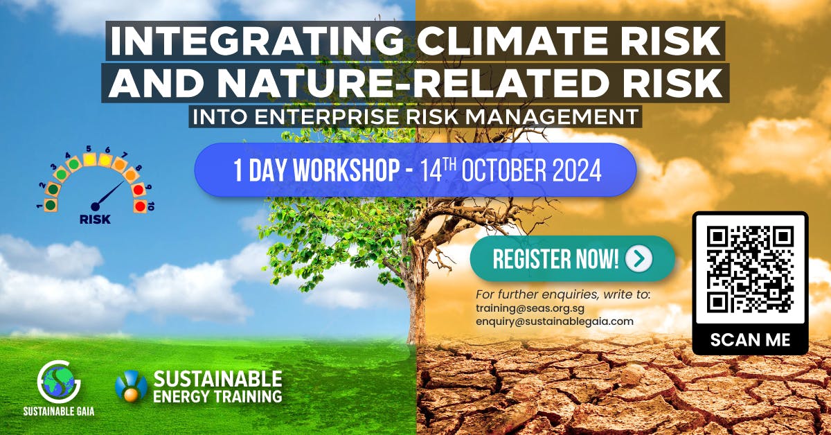 SEAS Workshop: Integrating Climate Risk and Nature-based Risk into Enterprise Risk Management