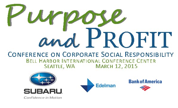 Purpose and Profit Conference on Corporate Social Responsibility