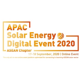 APAC solar energy digital event 2020 - Asean chapter
