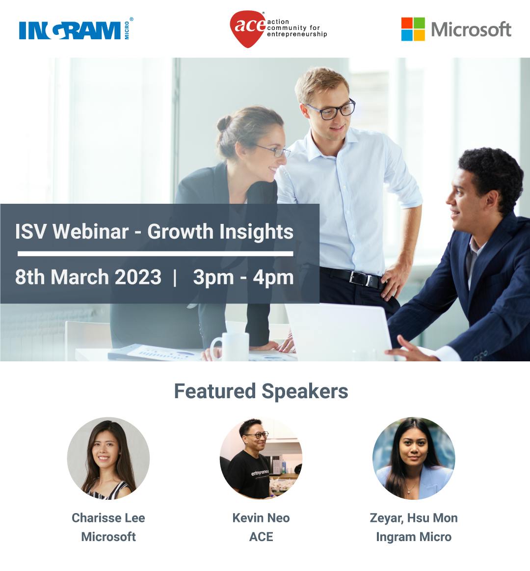 ACE x Microsoft x Ingram Micro ISV webinar - growth insights