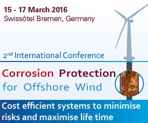 2nd International Conference Corrosion Protection for Offshore Wind