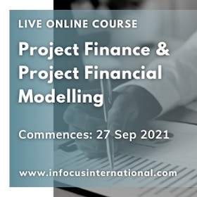 Project finance & project financial modelling live online course