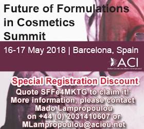 Future of Formulations in Cosmetics Summit