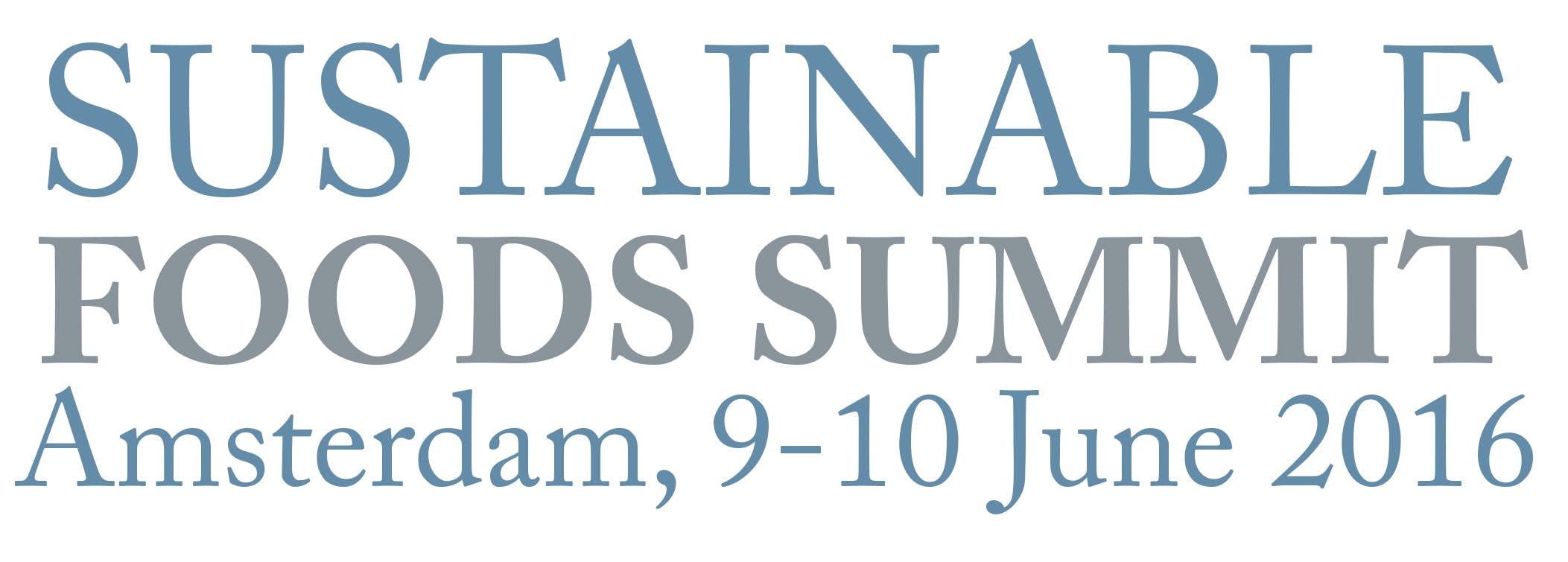 Sustainable Foods Summit Europe