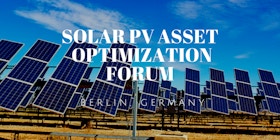 Solar PV Asset Optimization Forum