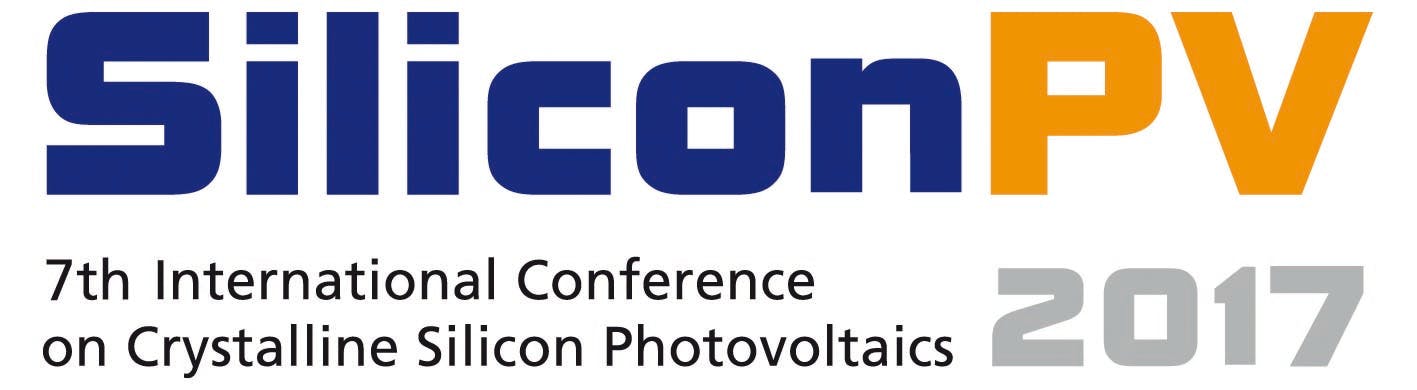 SiliconPV 2017, the 7th International Conference on Silicon Photovoltaics