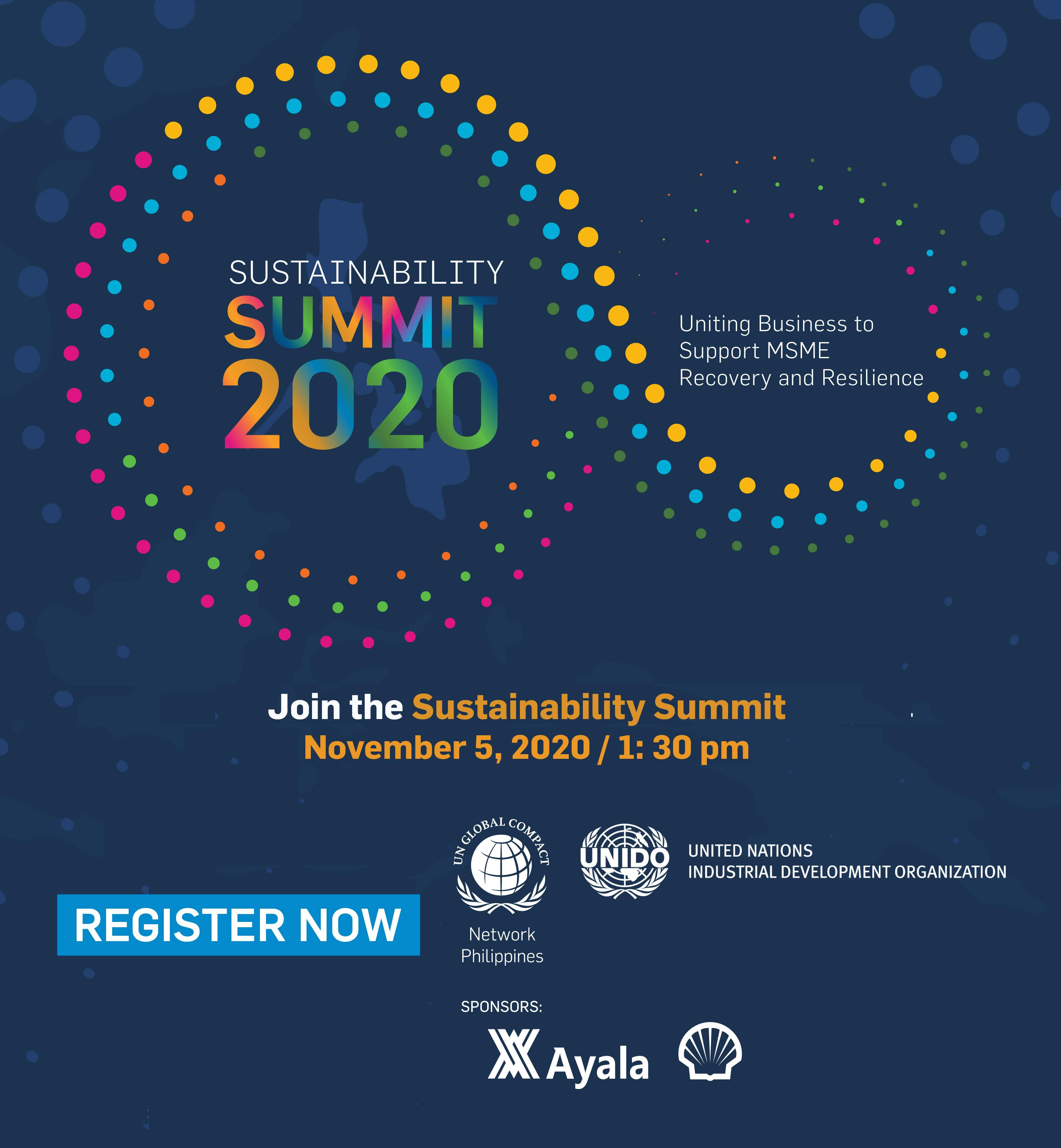 Global Compact Network Philippines and UNIDO Philippines Sustainability Summit 2020