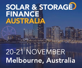 Solar & Storage Finance Australia 2018