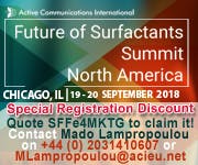 Future of Surfactants Summit North America