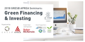 GRESB-APREA: Green Real Estate Financing & Investing Seminar- Singapore