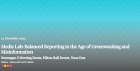 Media Lab: Balanced Reporting in the Age of Greenwashing and Misinformation